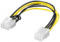 Kabel AKYGA Adapter PCI Express 6 pin F do 8 pin M AK-CA-07 