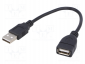 Kabel USB AKYGA USB typ A 0.15 