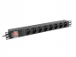 Listwa zasilająca LANBERG PDU-08E-0200-BK 