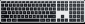 Klawiatura Bezprzewodowa SATECHI Slim X3 (silver) 
