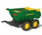 Rolly Toys 122165 Przyczepa Rolly Halfpipe półwywrotka John Deere 2-osie 