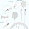 Ładowarka indukcyjna do iphone apple watch kabel 2w1