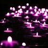 Podgrzewacze świeczki tea lights różowe 50 sztuk