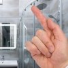 zestaw kółek góra dół do kabiny prysznicowej
