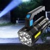 Latarka led 2000lm z uchwytem akumulatorowa
