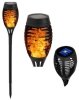 Lampa słoneczna pochodnia płomień 48,5 cm zestaw 4 sztuk