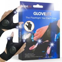 Rękawiczki LED z Latarką – Praktyczne Oświetlenie do Pracy