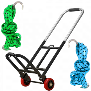 Wózek transportowy składany do biura domu + 2 gumy