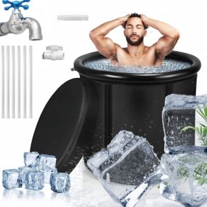 Wanna beczka do morsowania 320L – składana, przenośna, XXL