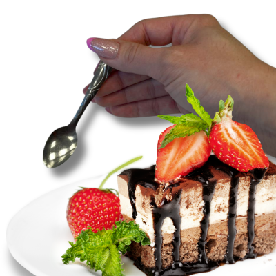 Łyżeczki deserowe gastronomiczne 10 cm 12 sztuk