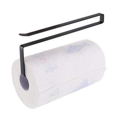 Uchwyt na ręcznik papierowy czarny styl loft