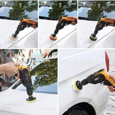 Zestaw gąbek polerskich