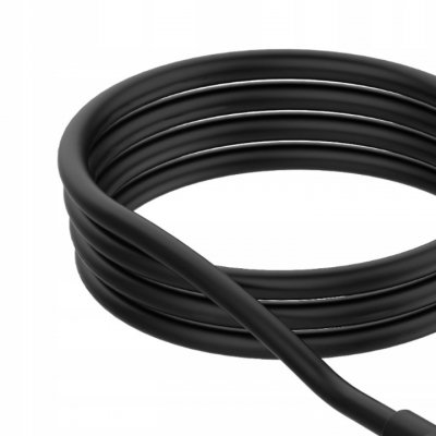 Kabel fast USB C czarny 1 m do szybkiego ładowania