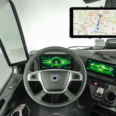Uchwyt samochodowy na tablet 7–14" na szybę z przyssawką XXL