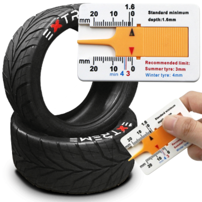 Miernik bieżnika opon