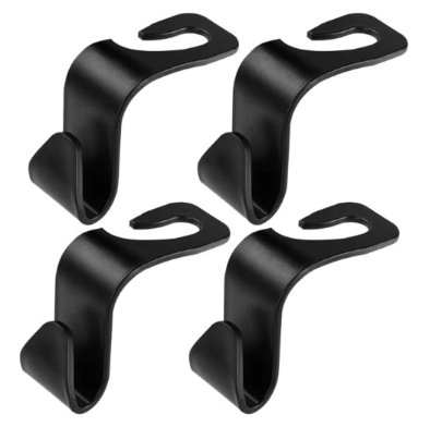 Uchwyt na zagłówek do auta wieszak na zakupy 4 sztuki