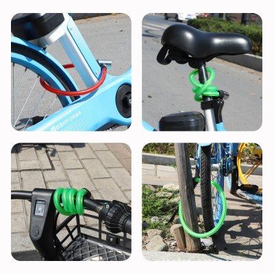Zapięcie linka zabezpieczenie rowerowe