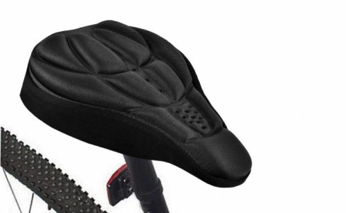 Miękkie siodełko rowerowe - pokrowiec nakładka żelowa