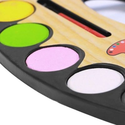 paleta farb 12 kolorów z pędzelkiem