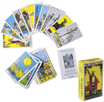 zestaw kart tarota dla początkujących tarocistów