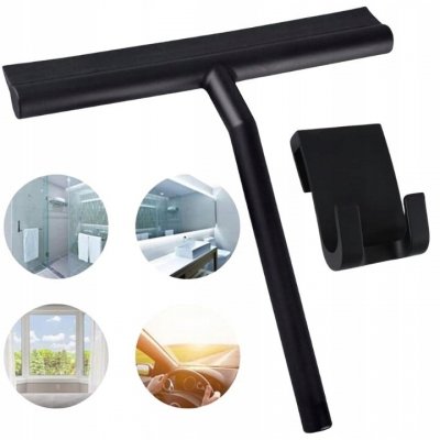 Ściągaczka do szyb wody z uchwytem czarna