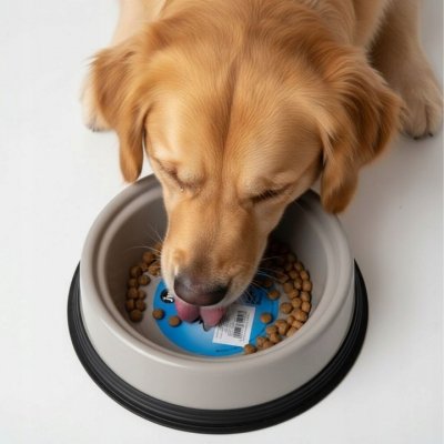 Miska dla psa kota antypoślizgowa 1,2 L na karmę i wodę