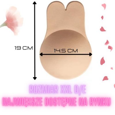 Naklejki unoszące biust bare lift xxl