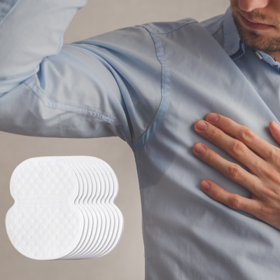 Wkładki antypotowe pod pachy cienkie samoprzylepne 20 sztuk - ochrona przed potem