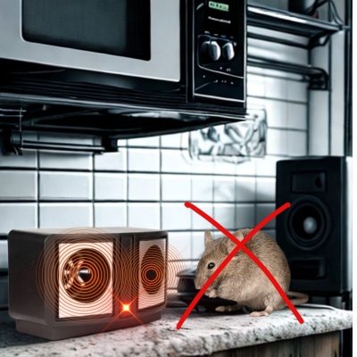 Odstraszacz gryzoni ultradźwiękowy 230 m² – skuteczna ochrona bez chemii