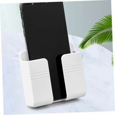 Uchwyt ścienny na telefon przyklejany biały