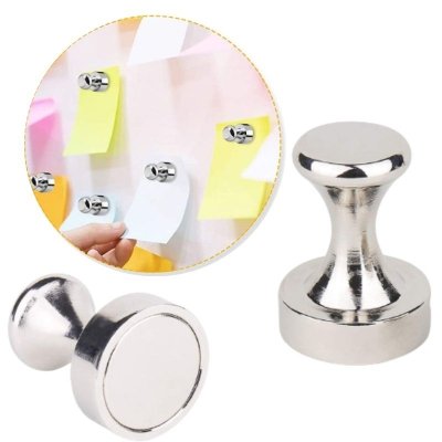 Magnesy neodymowe push pin mocne pionki na lodówkę 16 sztuk