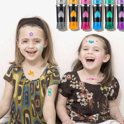 zestaw dla dzieci do robienia tatuaży na imprezę
