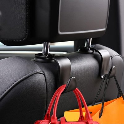 Uchwyt na zagłówek do auta wieszak na zakupy 4 sztuki