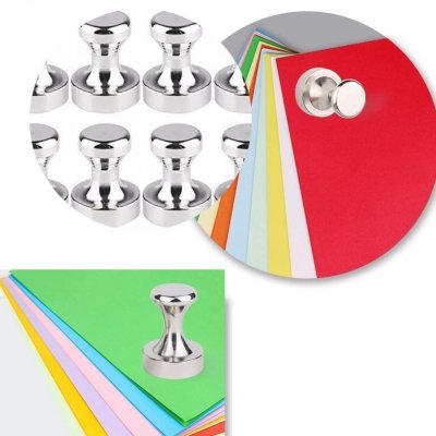 Magnesy neodymowe push pin mocne pionki na lodówkę 16 sztuk