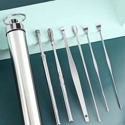 Zestaw do czyszczenia uszu w tubie