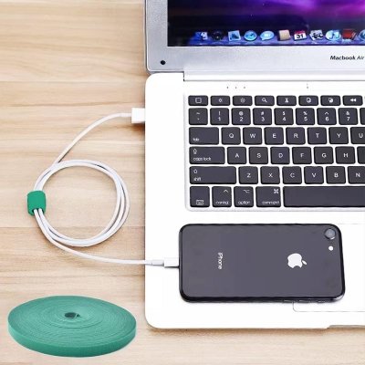 Rzep taśma do podwiązywania kwiatów 10 rolek 1mx1cm