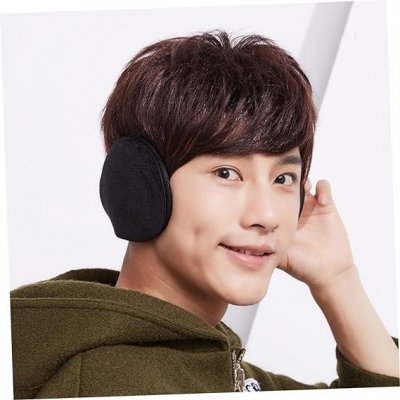 Nauszniki czarne na uszy na mróz