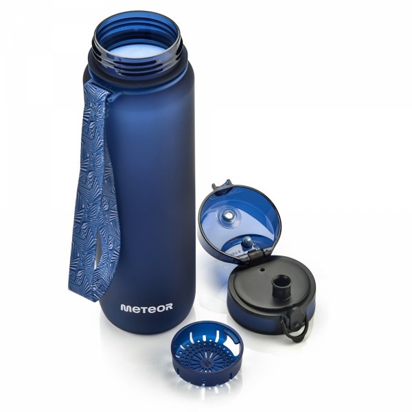 Bidon Sportowy Meteor 500 ml Tritan Granatowy foto2