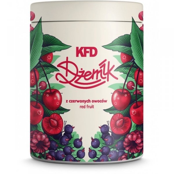  KFD Dżemik 1000 g Niskokaloryczny Czerwone Owoce