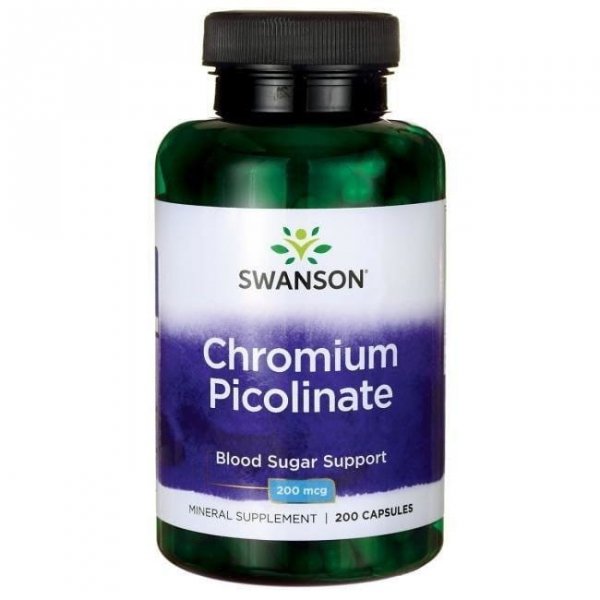 Chrom Pikolinian SWANSON 200mcg 100kaps