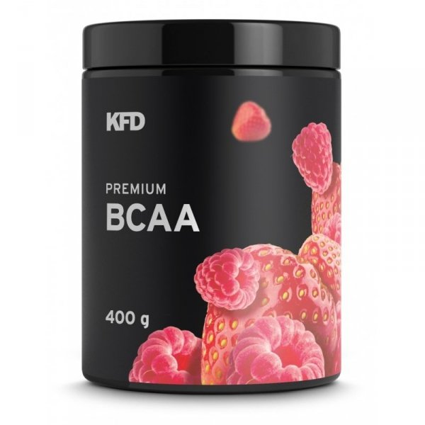 KFD Premium BCAA 400g Truskawkowo - Malinowy