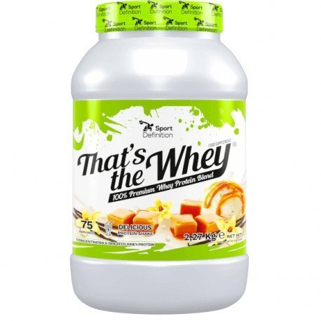 Sport Definition That's The Whey 2270g Wanilia-Toffee