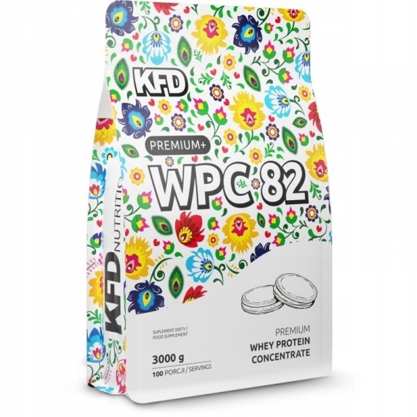 Białko KFD Premium WPC 82 3000g Ciasteczkowy