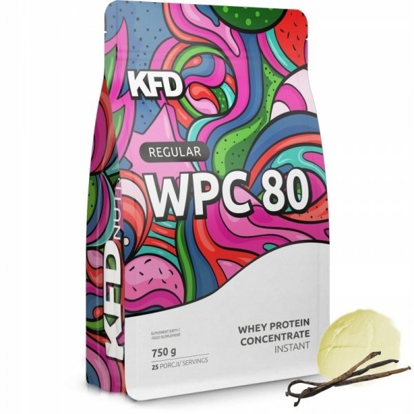 KFD Regular WPC 80 750 g Lody Waniliowe