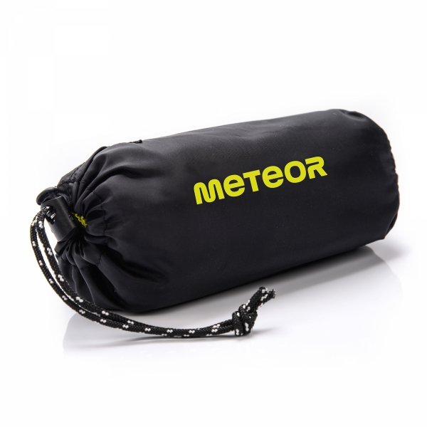 Ręcznik Szybkoschnący Meteor L 80 cm x 130cm Czarny w pokrowcu