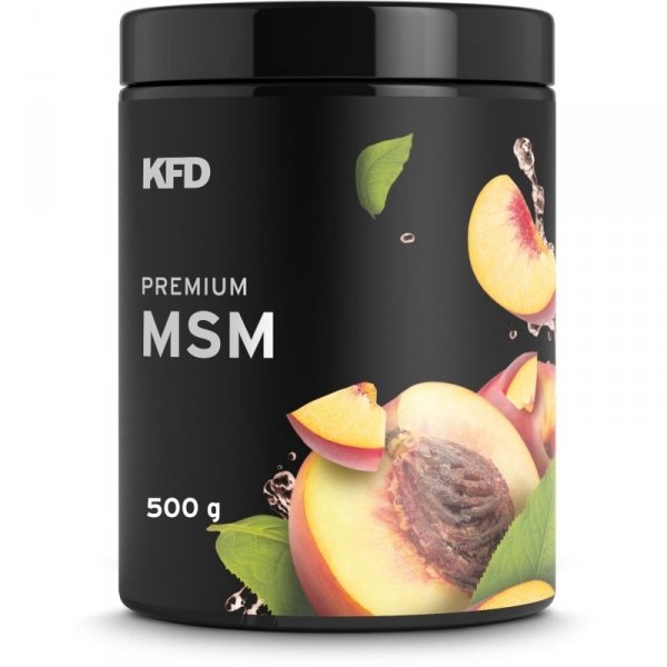 KFD MSM 500g Siarka Organiczna herbata z brzoskwinią 