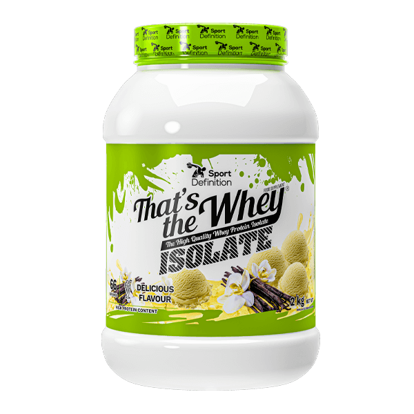 Sport Definition That's the Whey Isolate 2000g Lody Waniliowe