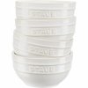 Zestaw 4 Misek Okrągłych 12 Cm, Kość Słoniowa Serving Staub