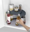 JJ-Dwupoziomowy organizer, szary, CupboardStore™