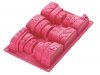 PAV - Forma na ciasteczka TORCIKI x 6, różowa